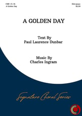 A Golden Day SSA choral sheet music cover